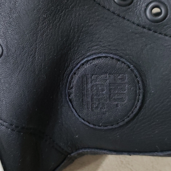 BLACK LEATHER PRO KEDS - Picture 2 of 4